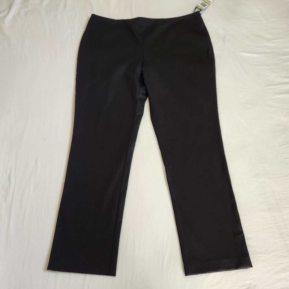 INC International Concepts nwt black crop cropped crop pants skinny fit 14 new